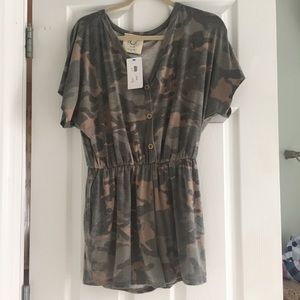 Camo romper
